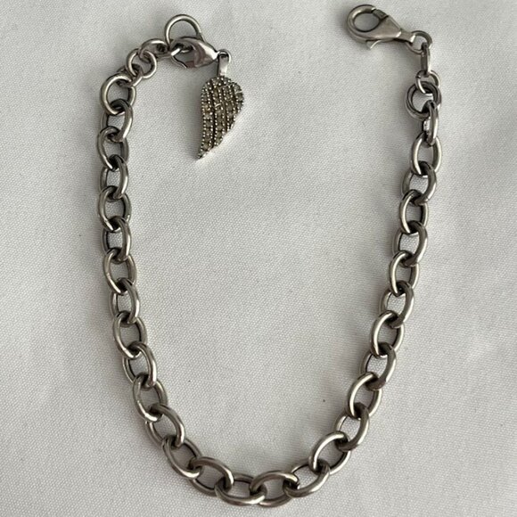 MDJ Michael Drechsler Vintage Angel Wing Bracelet - Picture 3 of 5